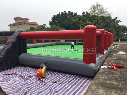 Inflatable Bubble Football Bumper Ball Field, Inflatable Sports Game