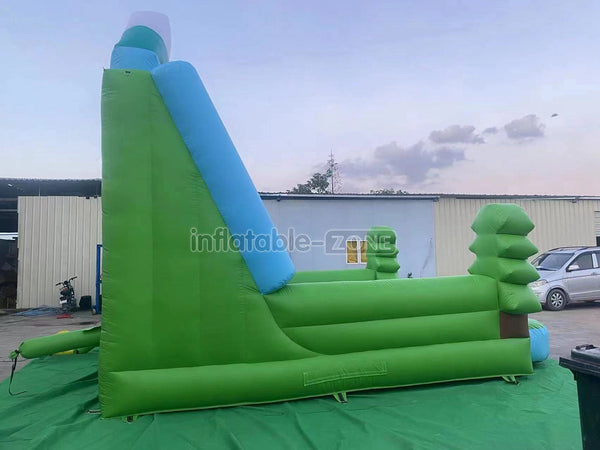 Inflatable Forest Theme Climbing Wall Bounce House Climbing Sports Game