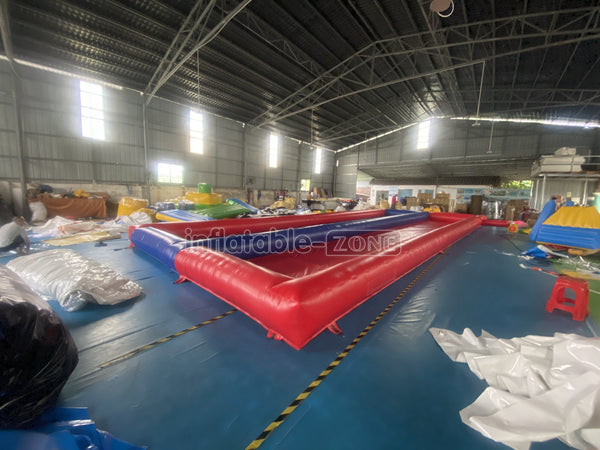Inflatable Zorbing Race Track Tunnel For Outdoor Human Hamster Ball Games
