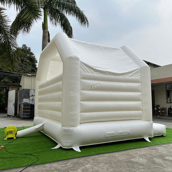 White Bounce House Arch, White Castle Bounce House