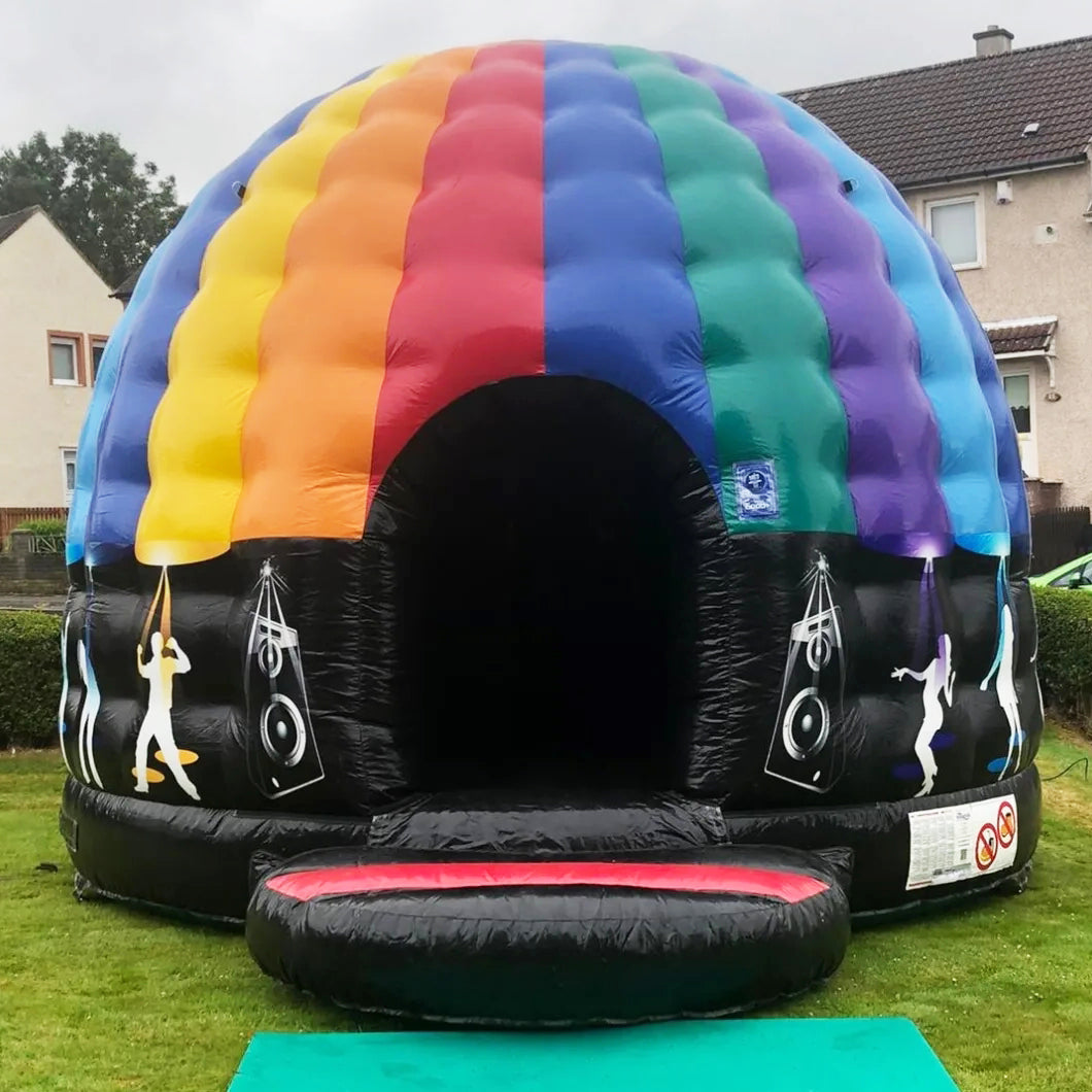 Inflatable Disco Dome Music Disco Bouncy Castle Disco Dome Hire