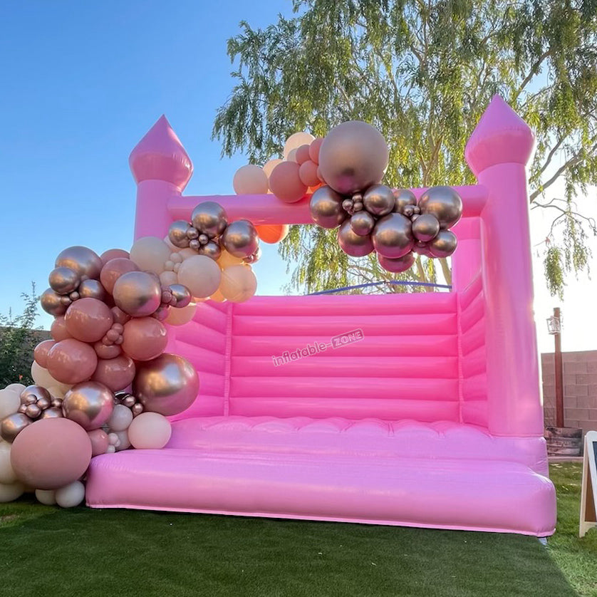 New Pink Wedding Bounce House, Wedding Bouncy Castle