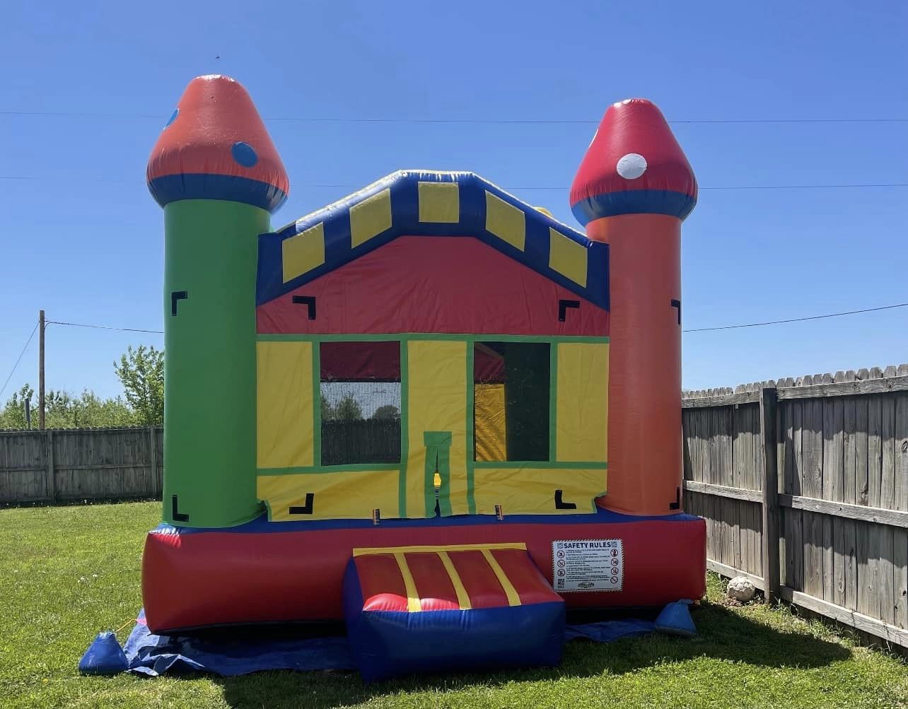 Modern Bounce House With Slide For Kids, Hot Sell Mushroom Jumper