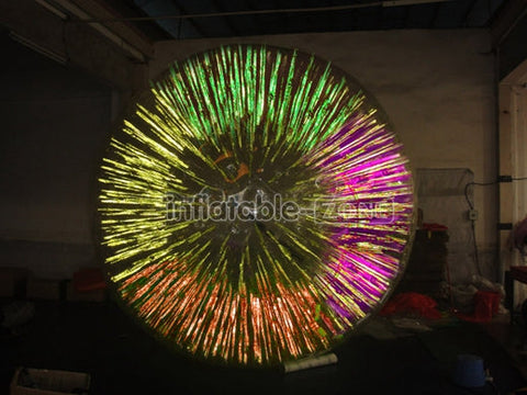 Inflatable Hamster Balls Colourful Zorbing Ball Inflatable Light Zorb Ball