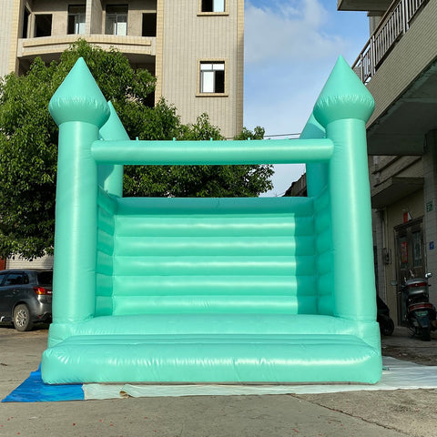 Outdoor White Bouncy Castle Wedding Jumping Bounce House
