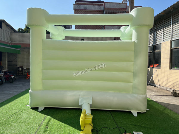 Pastel Green Wedding Bounce House