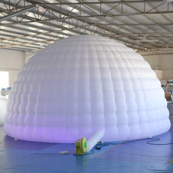 Inflatable Igloo Dome Tent Remote Controller Inflatable Nightclub for Club Wedding, Party, Event