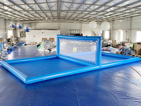 Inflatable Volleyball Pool, Water Volleyball Inflatable, Blow Up Volleyball Pool, Inflatable Volleyball Court