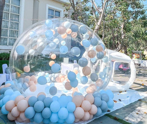 Inflatable Bubble House With Balloons Party Clear Dome Tent Inflatable Tent House