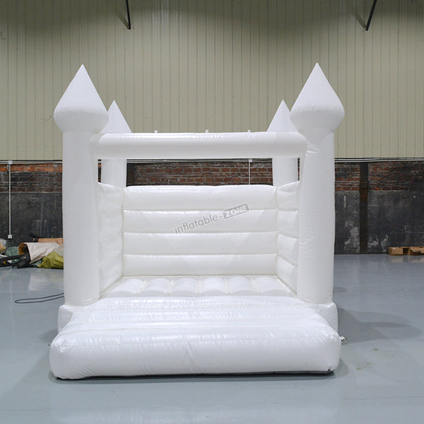 Small White Bounce House, White Wedding Bouncy Castle