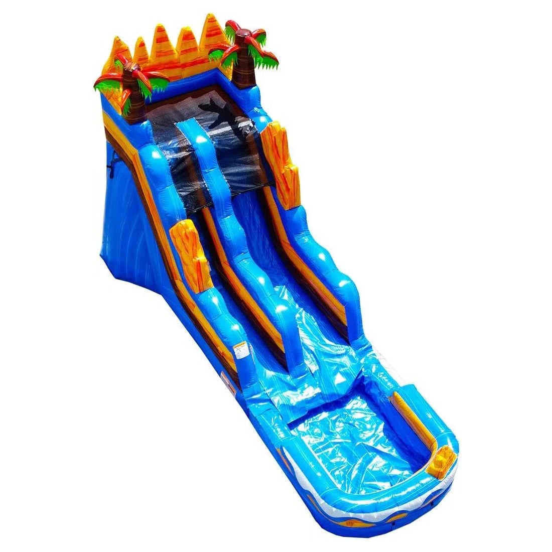 Oasis Commercial Grade Water Slide With Pool Splash Inflatable Slide Bouncer For Parties