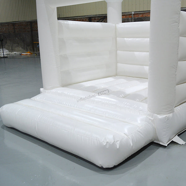 Small White Bounce House, White Wedding Bouncy Castle