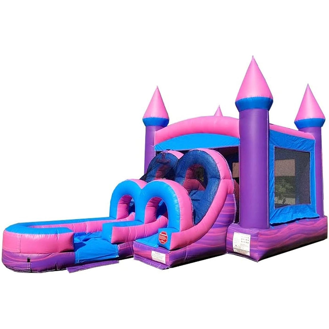 Combo Bounce House Childrens Bouncy Castle Water Slide Jump N Play Party Commercial Inflatables