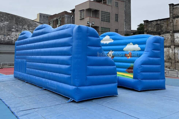 Commercial Inflatable Fun City Colorful Play Inflatable Kids Playground Inflatable Amusement Equipment