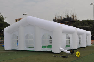 Outdoor White Inflatable Wedding Party Tent Dining Room,Inflatable Camping Tent