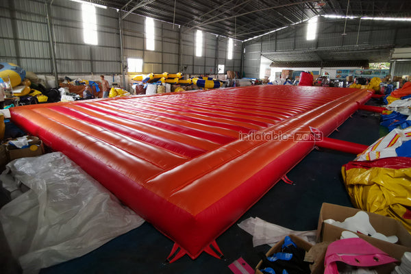 Large Inflatable Jump Pad Trampoline Mat Tarpaulin Inflatable Bounce Board Inflatable Jumping Bag