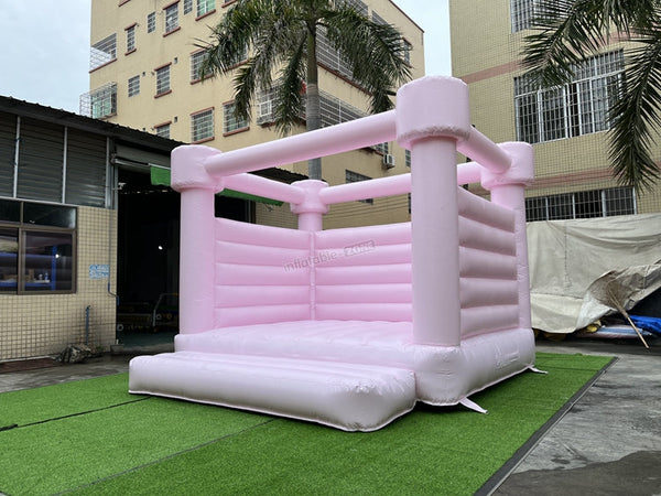 pastel inflatable bouncy castle, pink bounce house on sale