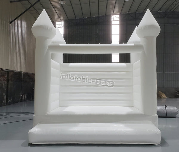 All white wedding house for decoration Inflatable Wedding Bounce Castle