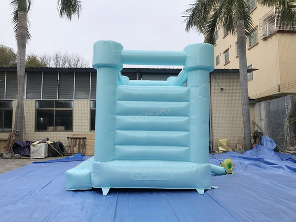 Fast shipping inflatable toddler bounce house pastel color bouncy castle for sale