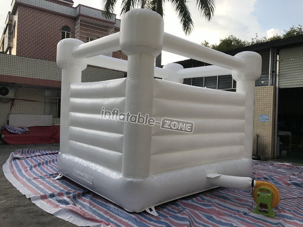 Commercial Hot sale white jumping castle indoor wedding inflatable bounce house for sale