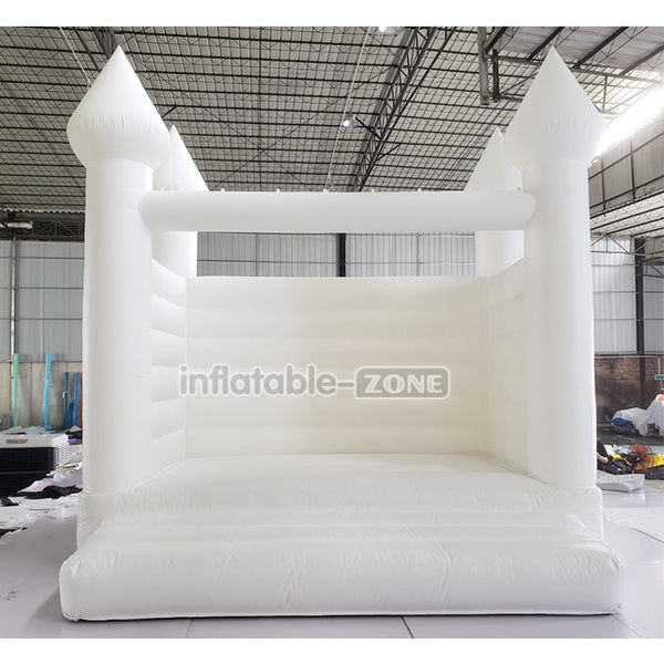 All white wedding house for decoration Inflatable Wedding Bounce Castle