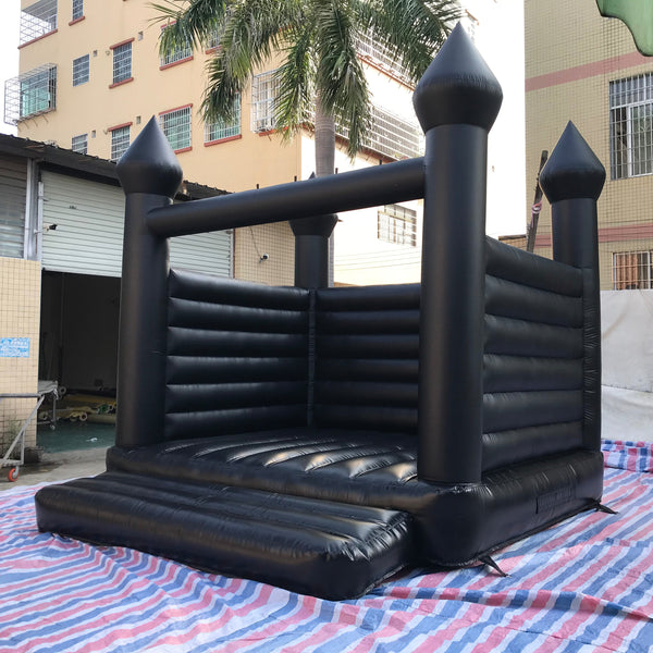 Wholesale Mini Tolders Adults Magic Black Inflatable Wedding Bounce House Parties
