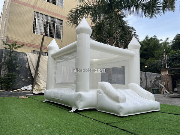 small size All White Bounce House,Bouncer Jumping Castle Inflatable,White Inflatable Bouncer