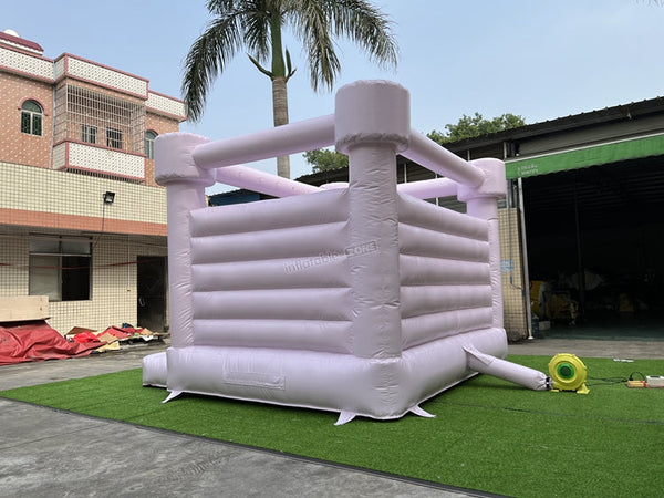 Commercial Custom Color Pastel Colour Bouncy Castle, Pastel purple  Bounce House For Party Rental