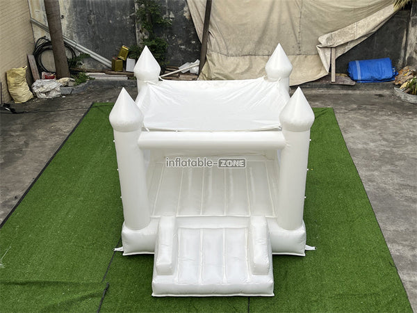 small size All White Bounce House,Bouncer Jumping Castle Inflatable,White Inflatable Bouncer