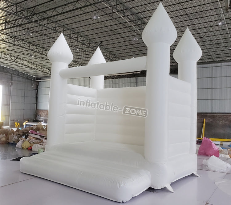 All white wedding house for decoration Inflatable Wedding Bounce Castle