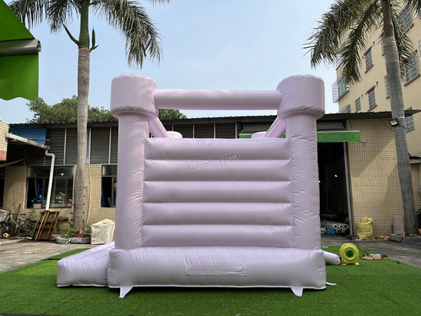 Commercial Custom Color Pastel Colour Bouncy Castle, Pastel purple  Bounce House For Party Rental