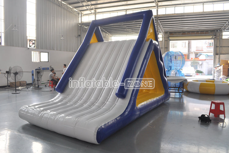 inflatable floating water slide inflatable floating slide