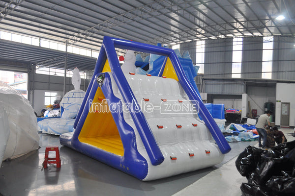 inflatable floating water slide inflatable floating slide