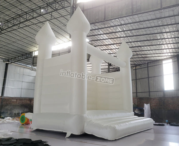 All white wedding house for decoration Inflatable Wedding Bounce Castle