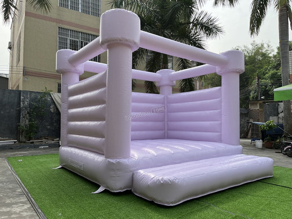 Commercial Custom Color Pastel Colour Bouncy Castle, Pastel purple  Bounce House For Party Rental