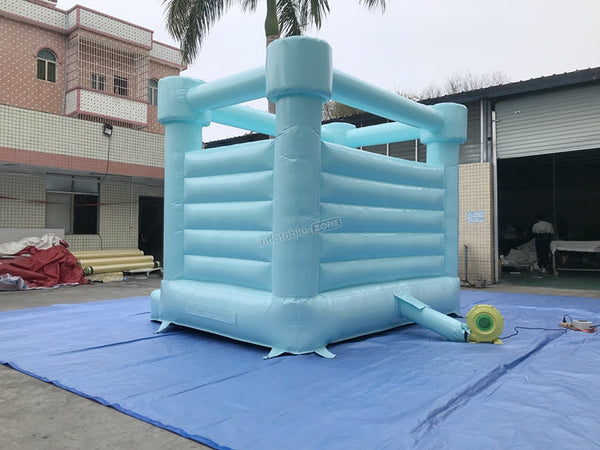 Fast shipping inflatable toddler bounce house pastel color bouncy castle for sale
