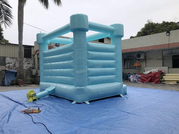 Fast shipping inflatable toddler bounce house pastel color bouncy castle for sale