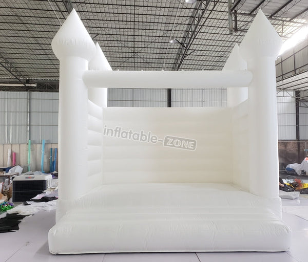 All white wedding house for decoration Inflatable Wedding Bounce Castle