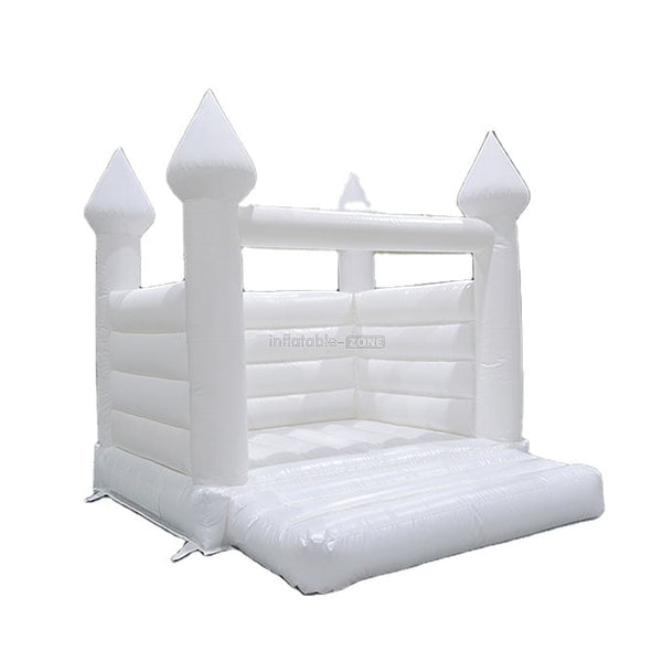 Outdoor Wedding Party Inflatable Castle White Bounce House white wedding bounce house