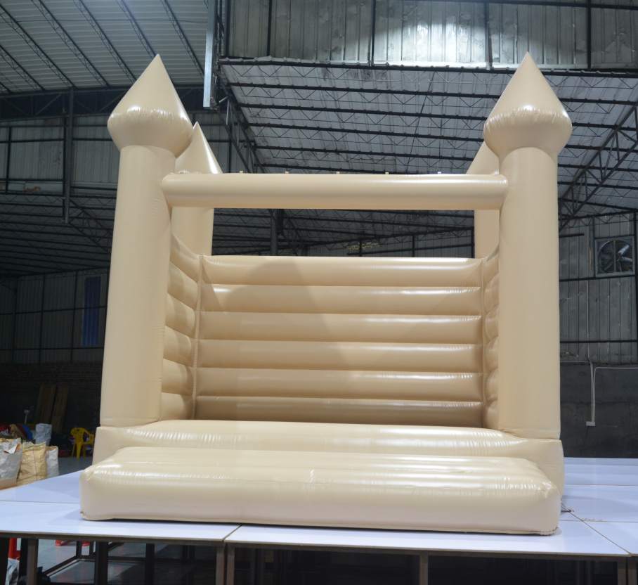 New design color wedding bounce house, romantic bouncy castle