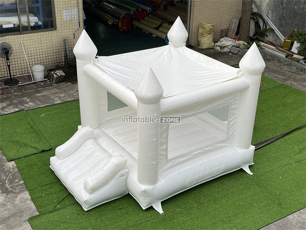 small size All White Bounce House,Bouncer Jumping Castle Inflatable,White Inflatable Bouncer