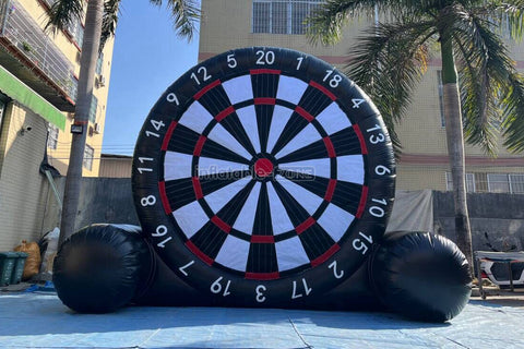 Huge Inflatable Soccer Darts Outdoor Interactive Entertainment Inflatables Football Dart Sports Games