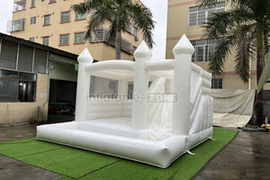 Inflatable Wedding Bounce House Castle White Bouncy House Party