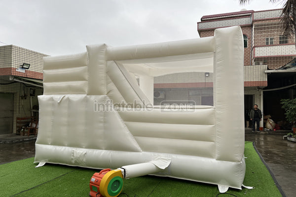 Inflatable Wedding Bounce House Castle White Bouncy House Party