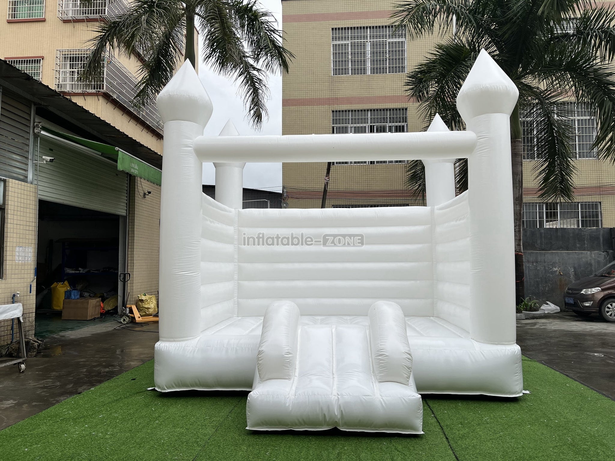 White Bounce House With Slide Mini White Bounce House White Bouncy Castle To All White Bounce House