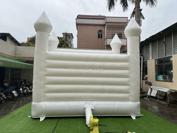 White Bounce House With Slide Mini White Bounce House White Bouncy Castle To All White Bounce House