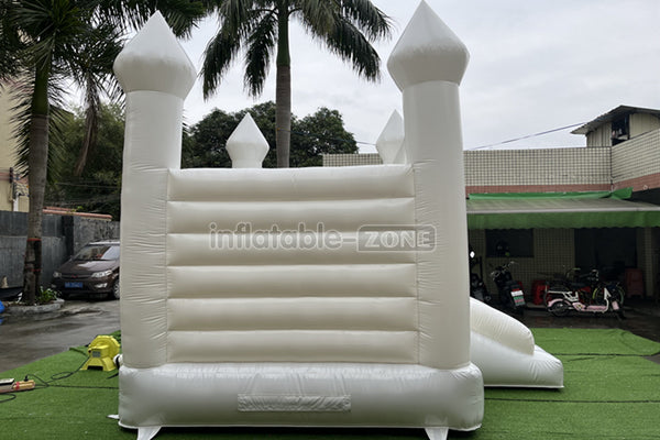 White Wedding Bounce House Bridal White Wedding Jumping Castle