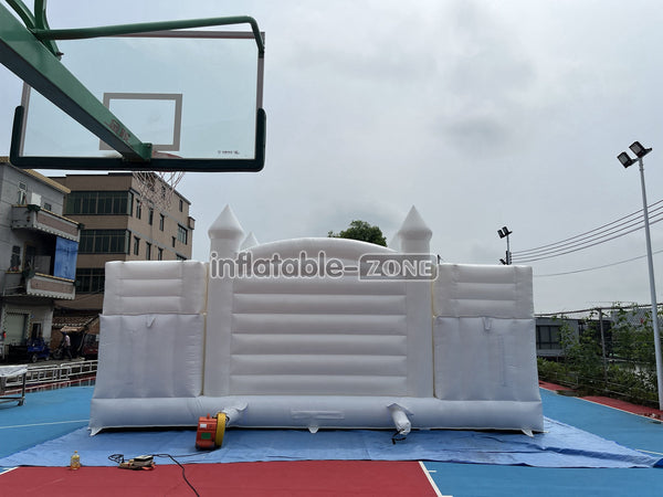 White Bouncer Castle Inflatable Water Slide Wedding Jumpy House Castle