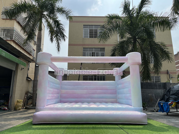 Beautiful Pastel Color Wedding Bounce House Party Jumping Castle