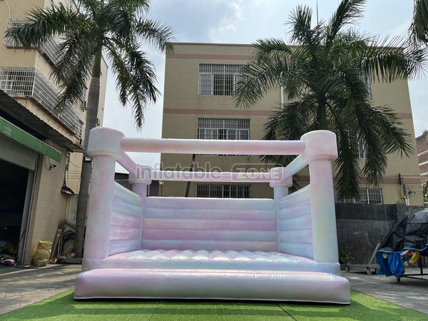 Beautiful Pastel Color Wedding Bounce House Party Jumping Castle